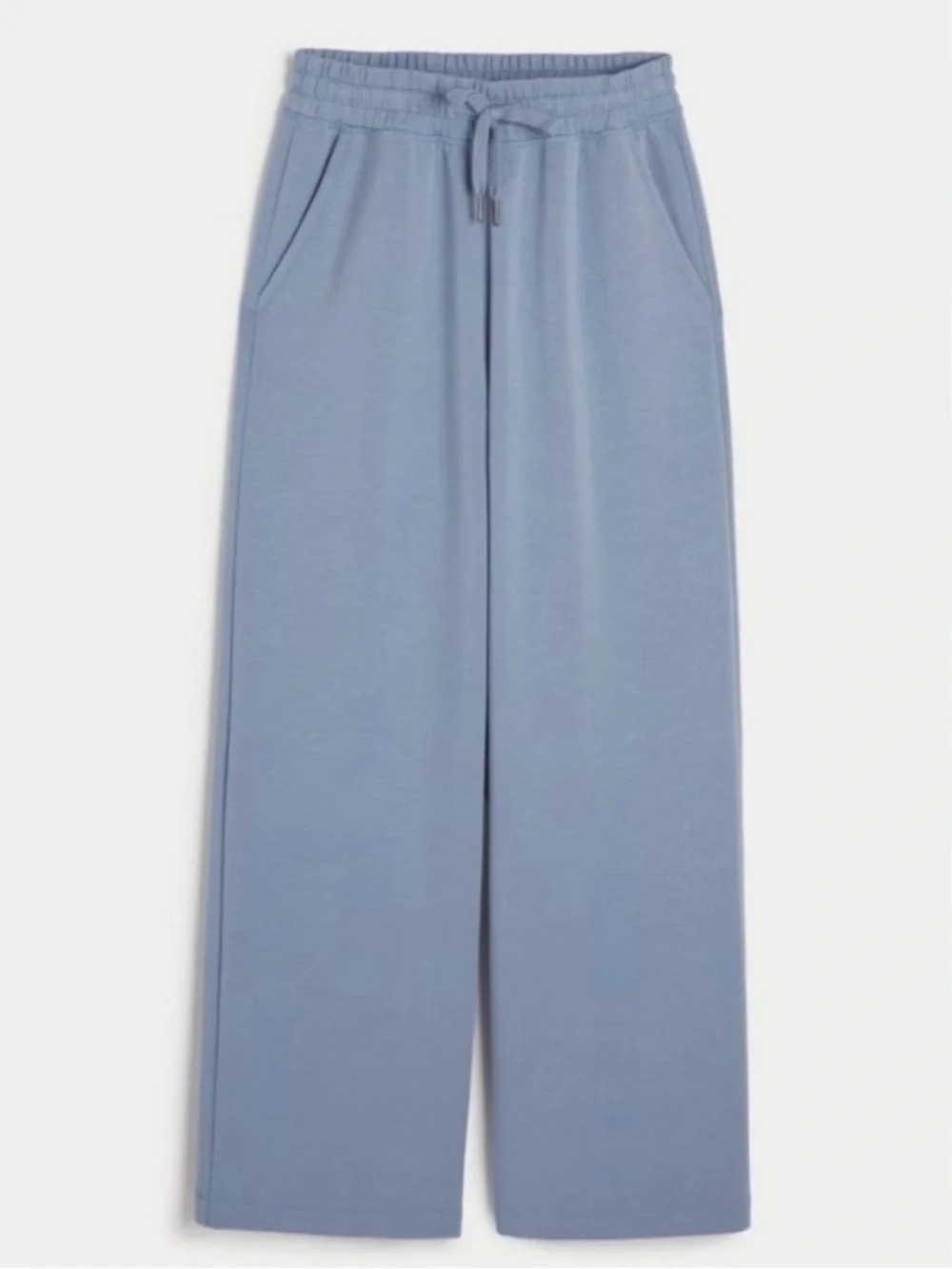 Gilly Hicks by Hollister Active Cool Down Wide-Leg Pants in Dusty Blue